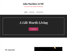 Tablet Screenshot of johnmarchini.com